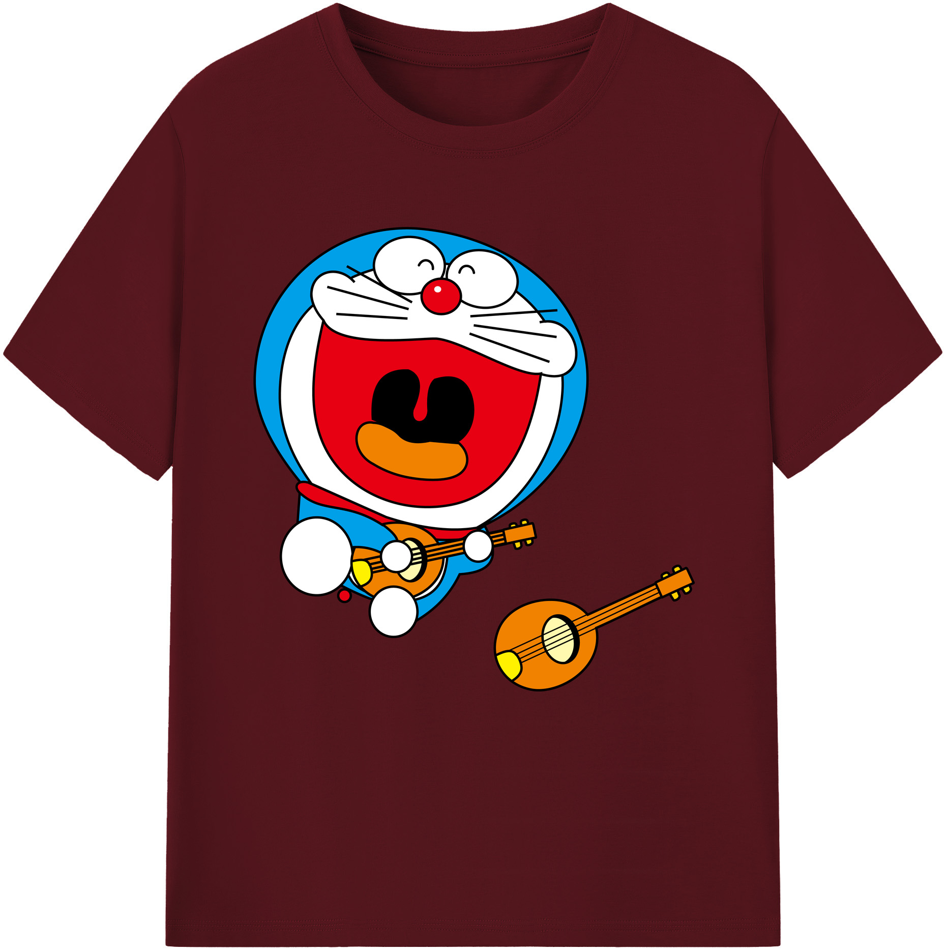 （画像用） ドラえもん Doraemon 綿100％半袖Tシャツ（フロントプリント）